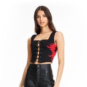 I.AM.GIA lotta corset top